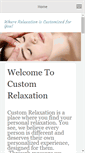Mobile Screenshot of customrelaxation.com